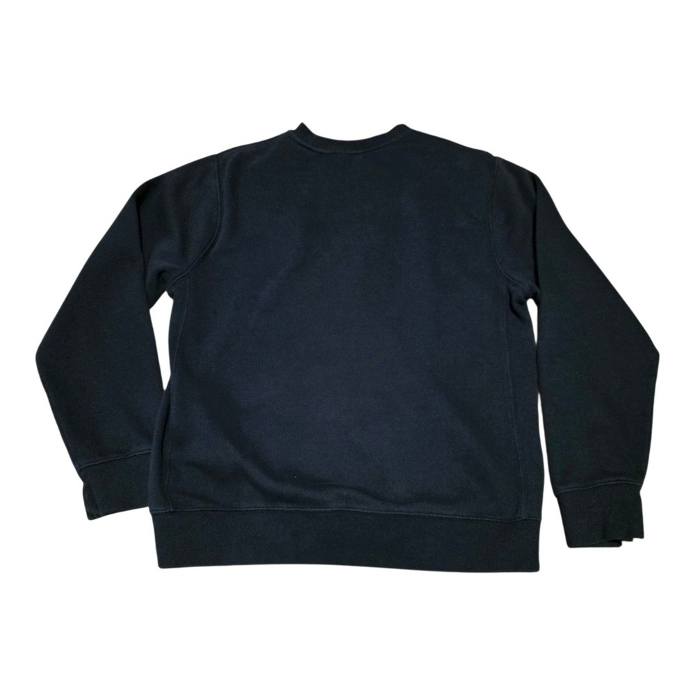 Nike Men Crew Neck Sweatshirt Black Small Skater Logo Casual Streetwear Swoosh - Picture 2 of 9